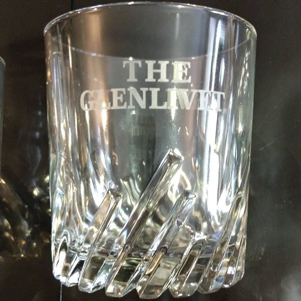 2 The Glenlivet Whiskey Rocks Glasses